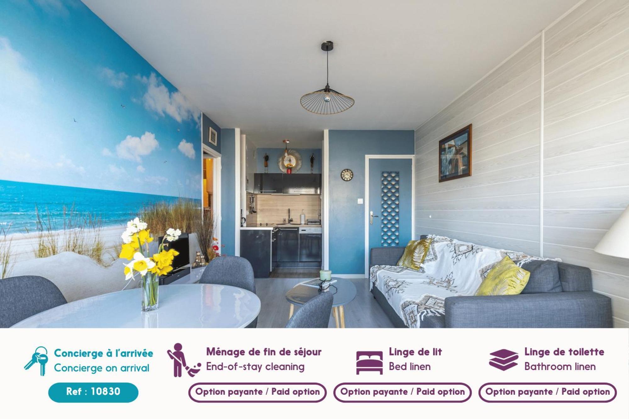Magnifique Vue Sur L'Ocean- Appartement Pour 2 Plage-des-Demoiselles Екстериор снимка